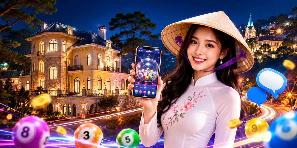 Truy cập xổ số và giải trí u30 trên điện thoại tại Đà Lạt