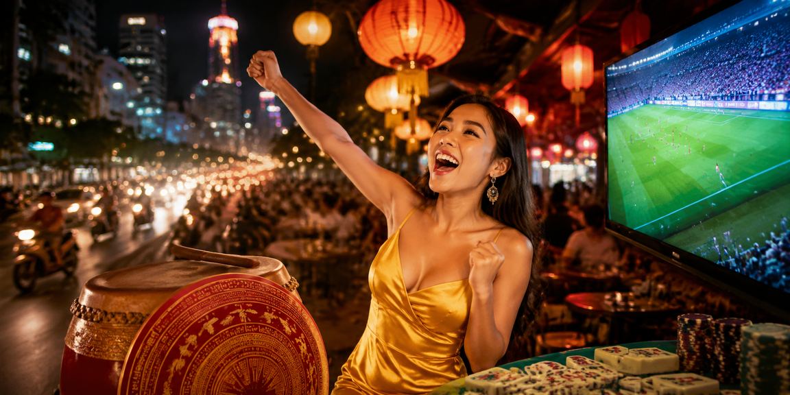 Người dùng tại TP. HCM xem kèo và đặt cược ban đêm trên u30